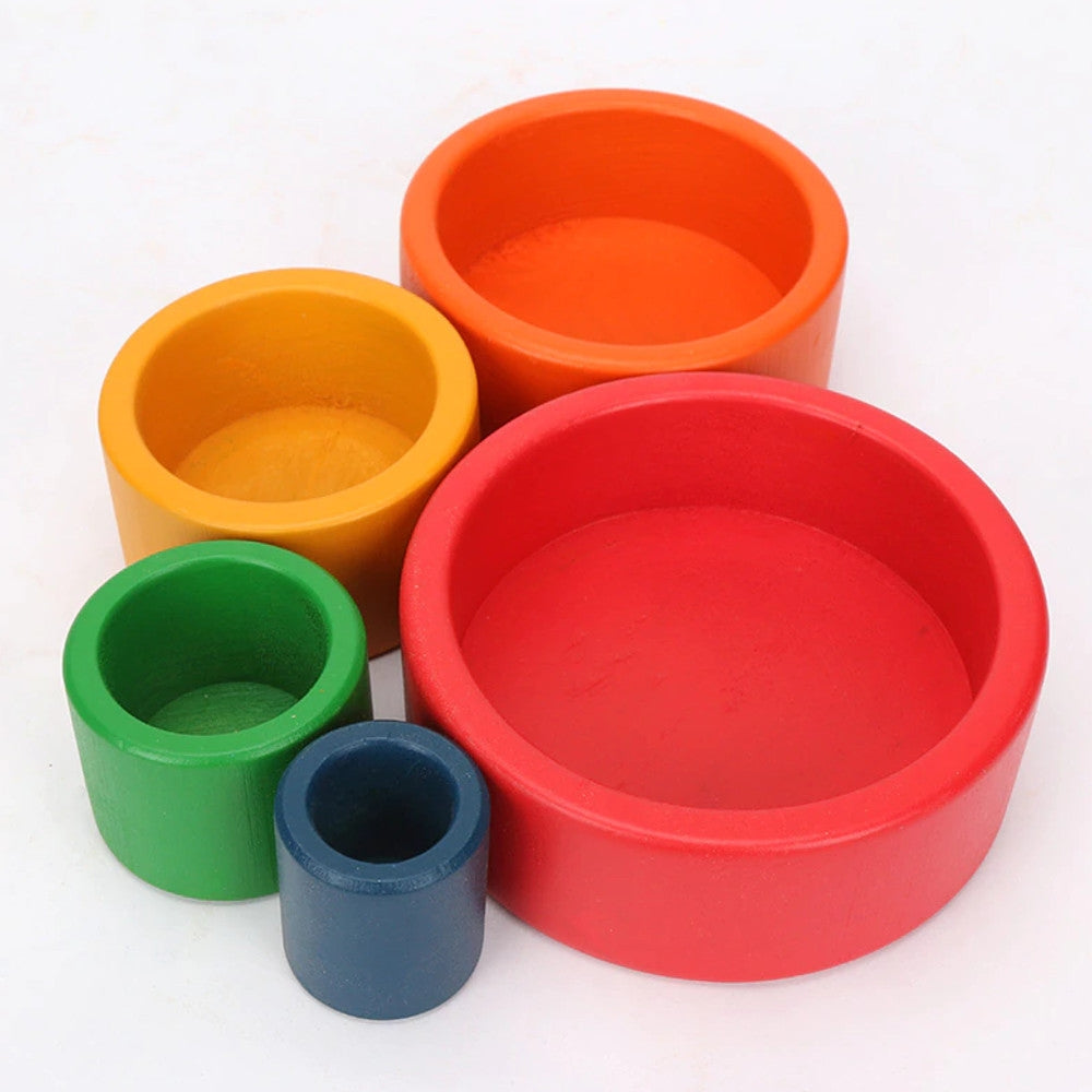 Rainbow Stacking Bowls