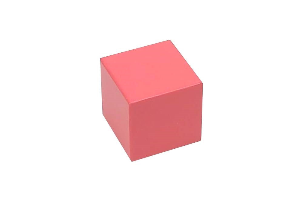 2nd Smallest Pink Tower Cube - IFIT Montessori
