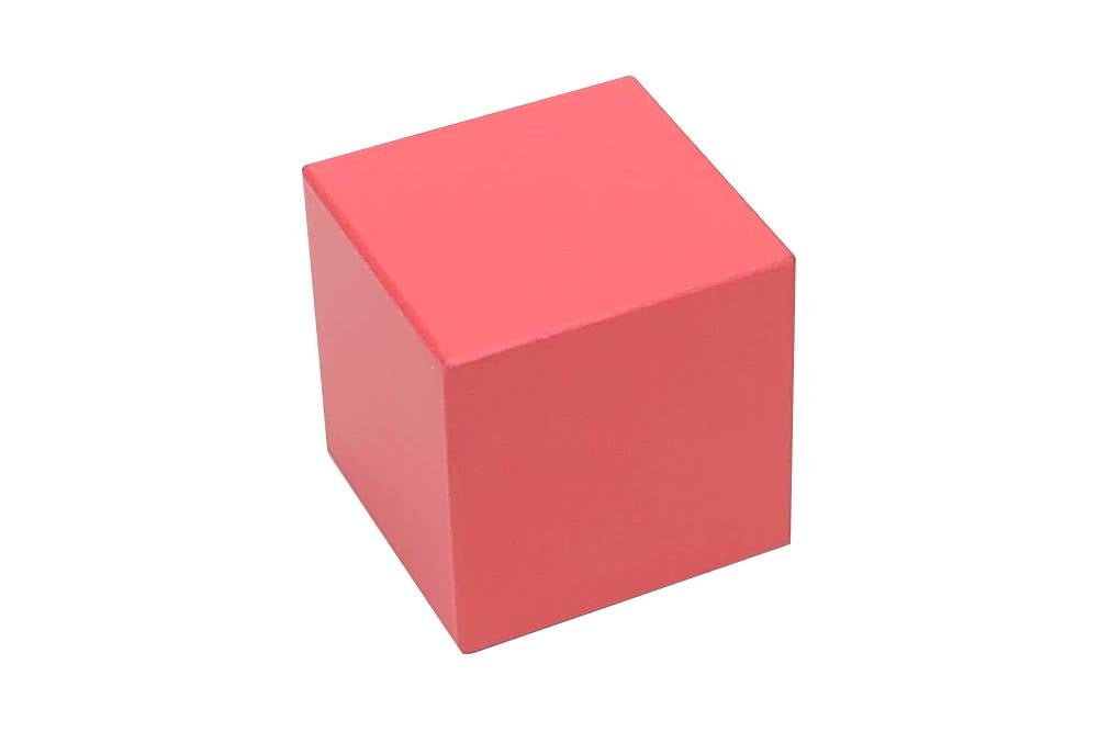 3rd Smallest Pink Tower Cube - IFIT Montessori