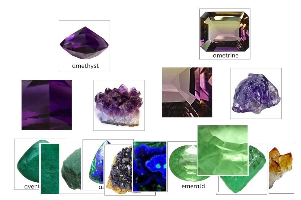 Gemstone Matching Cards (PDF)