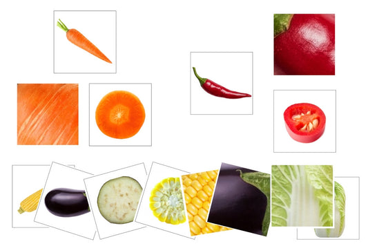 Vegetable Matching Cards (PDF)