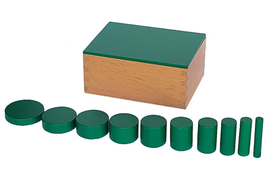 IFIT Montessori: Knobless Cylinders - Green Box