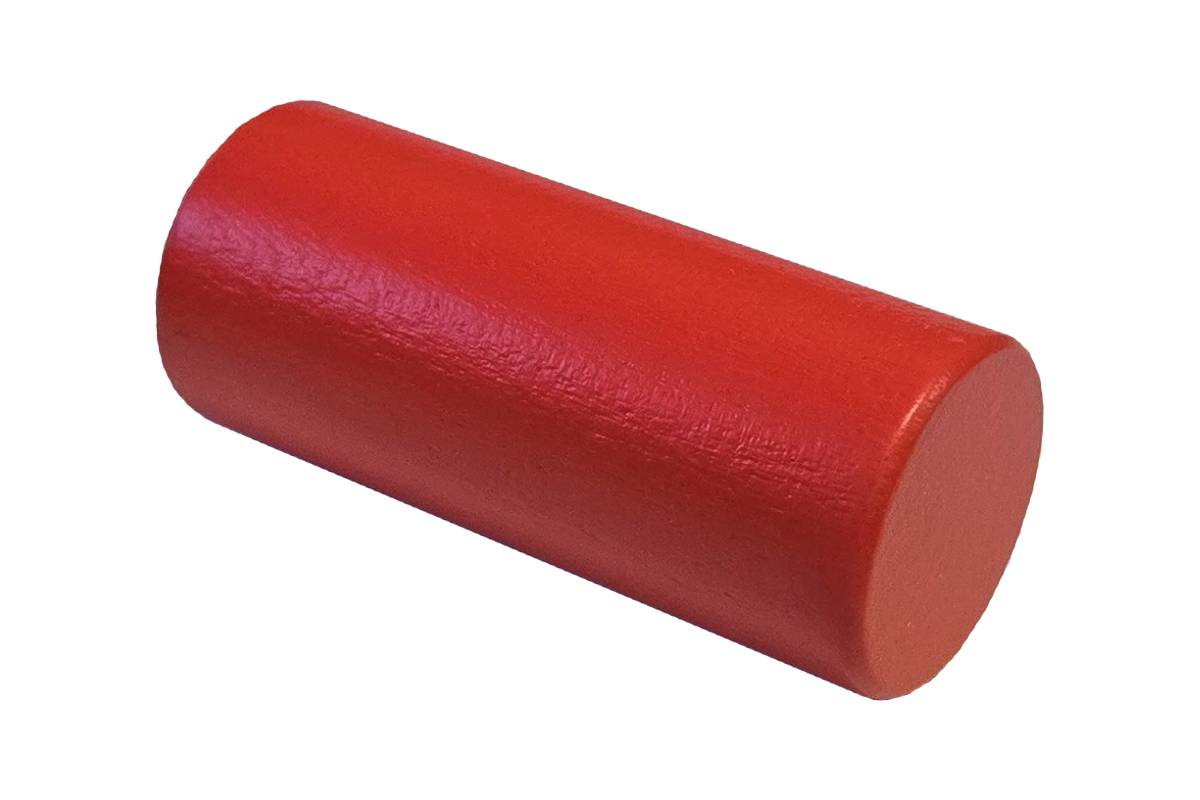 4th Smallest Red Cylinder