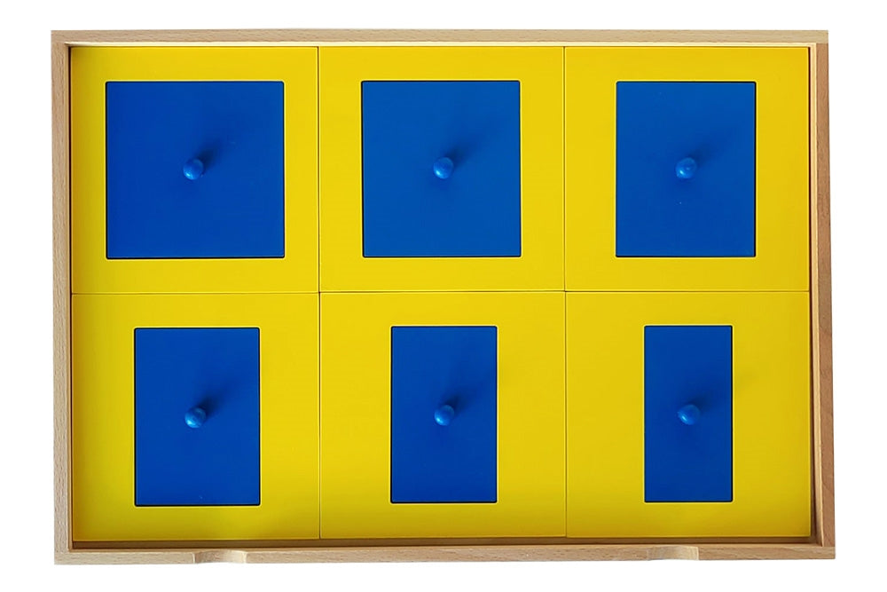 IFIT Montessori: Geometric Cabinet with 35 Insets