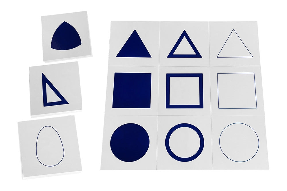 IFIT Montessori: Cards for Geometric Cabinet