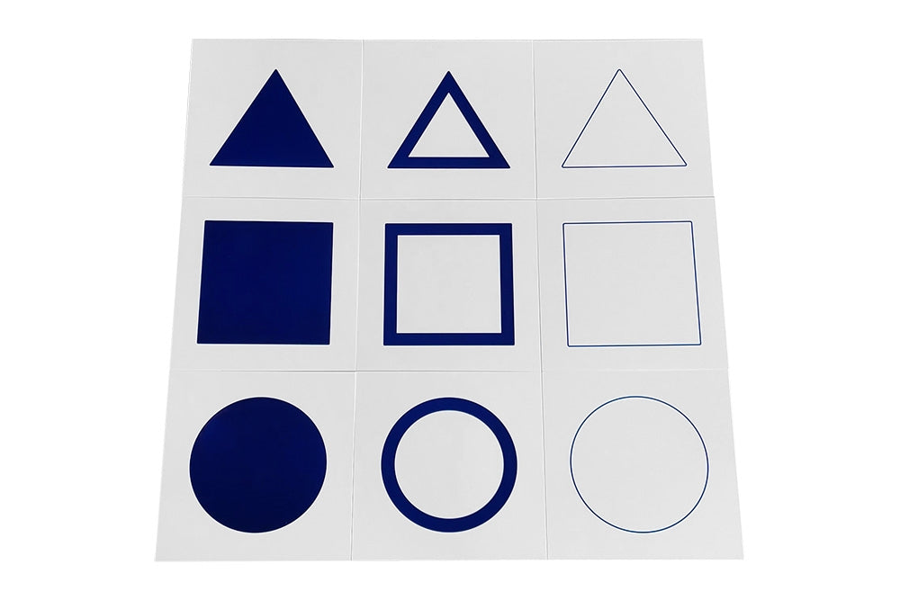 IFIT Montessori: Cards for Geometric Cabinet