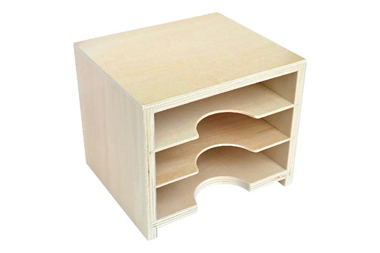 IFIT Montessori: Cabinet for Geometric / Leaf Cards