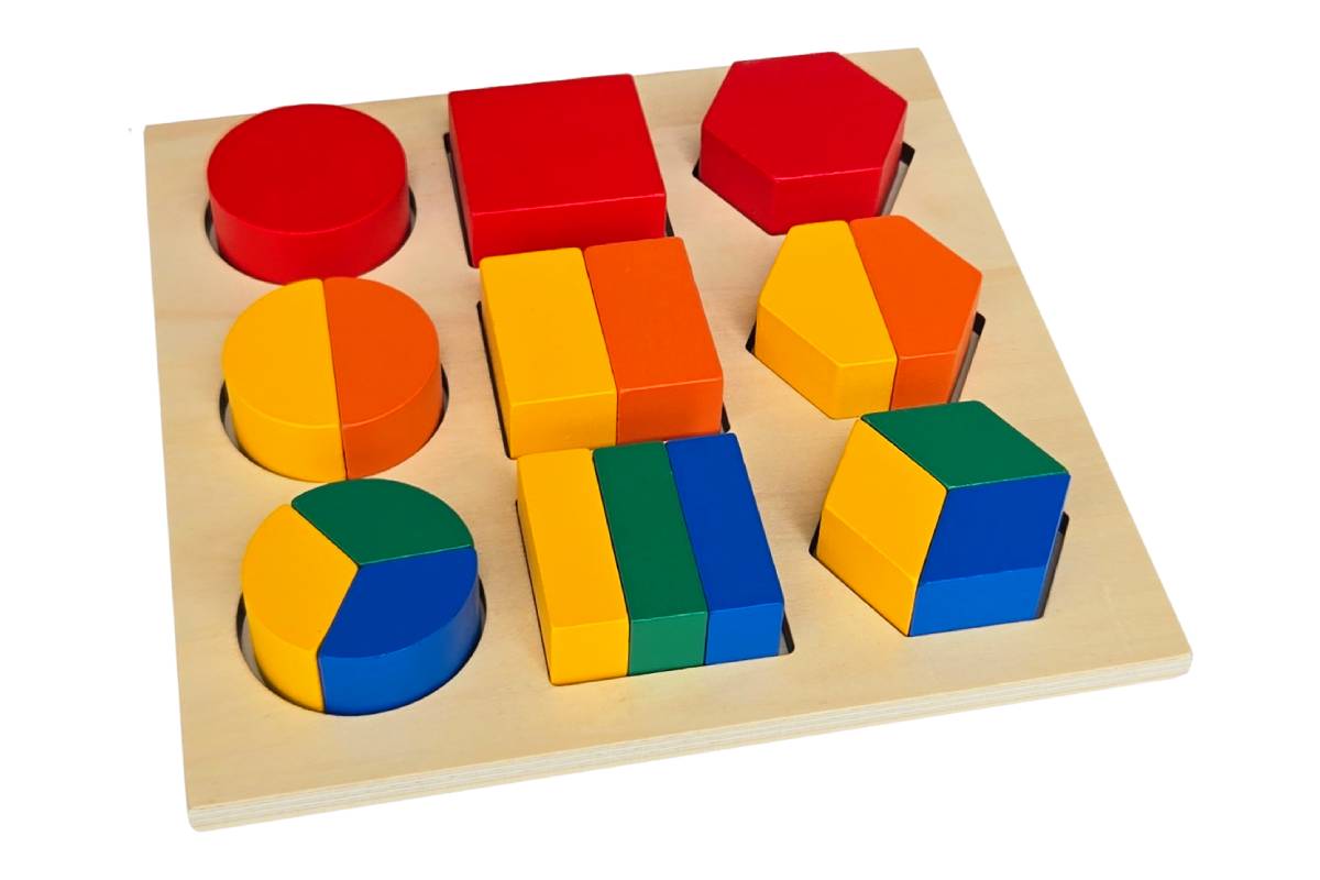 Assembly Geometric Shape Tray