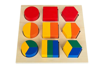 Assembly Geometric Shape Tray
