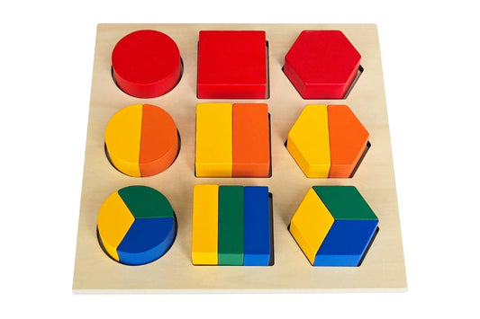 Assembly Geometric Shape Tray