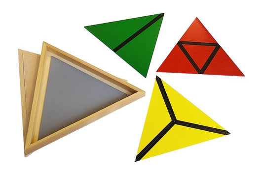 IFIT Montessori: Constructive Triangles - Triangular Box (Clearance)