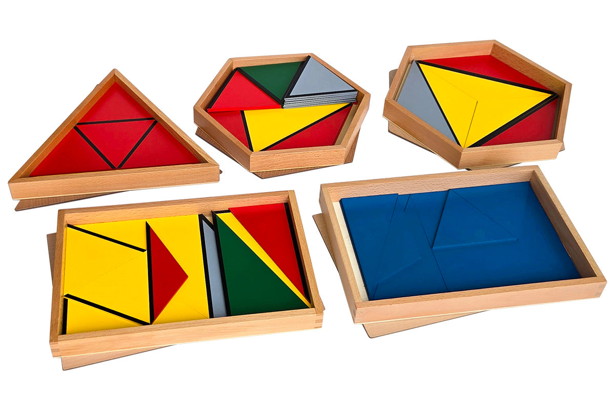 IFIT Montessori: Constructive Triangles - 5 Boxes