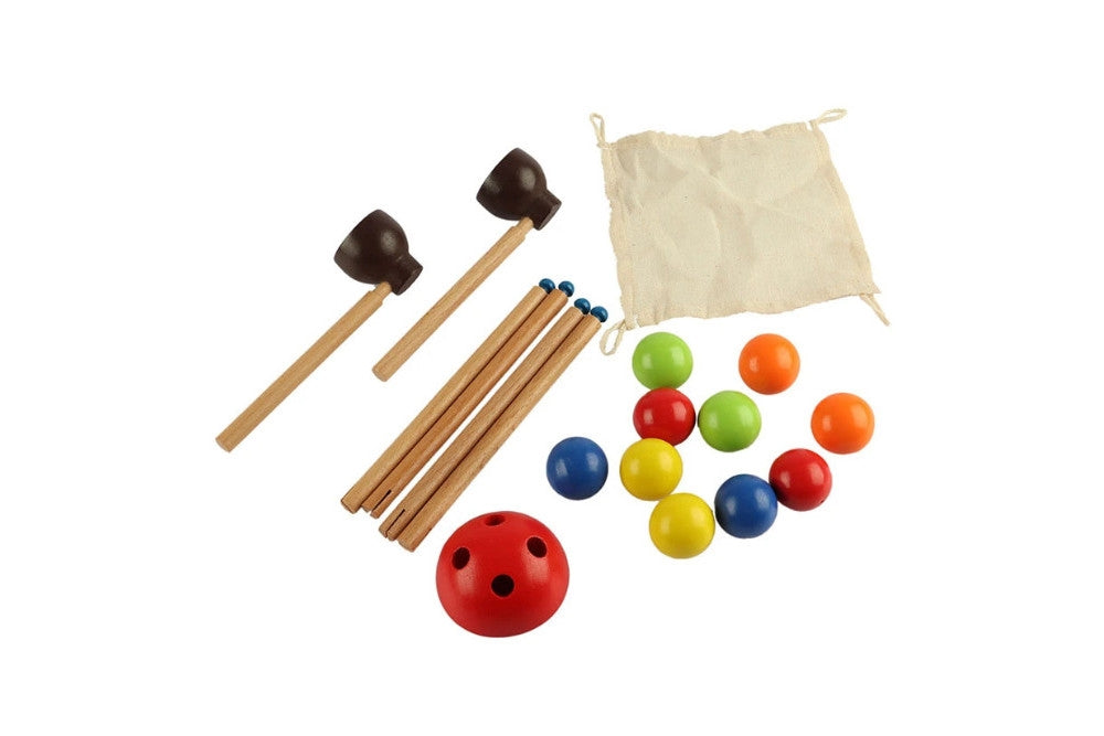 IFIT Montessori: Wooden Ball-Scooping Game