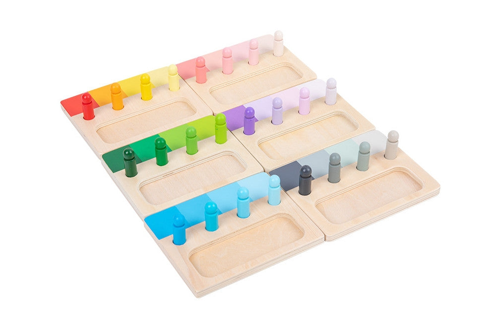 Color Resemblance Sorting Trays