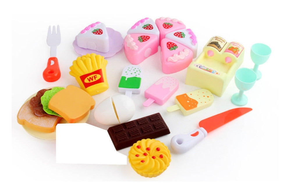 21-Piece Play Food Set