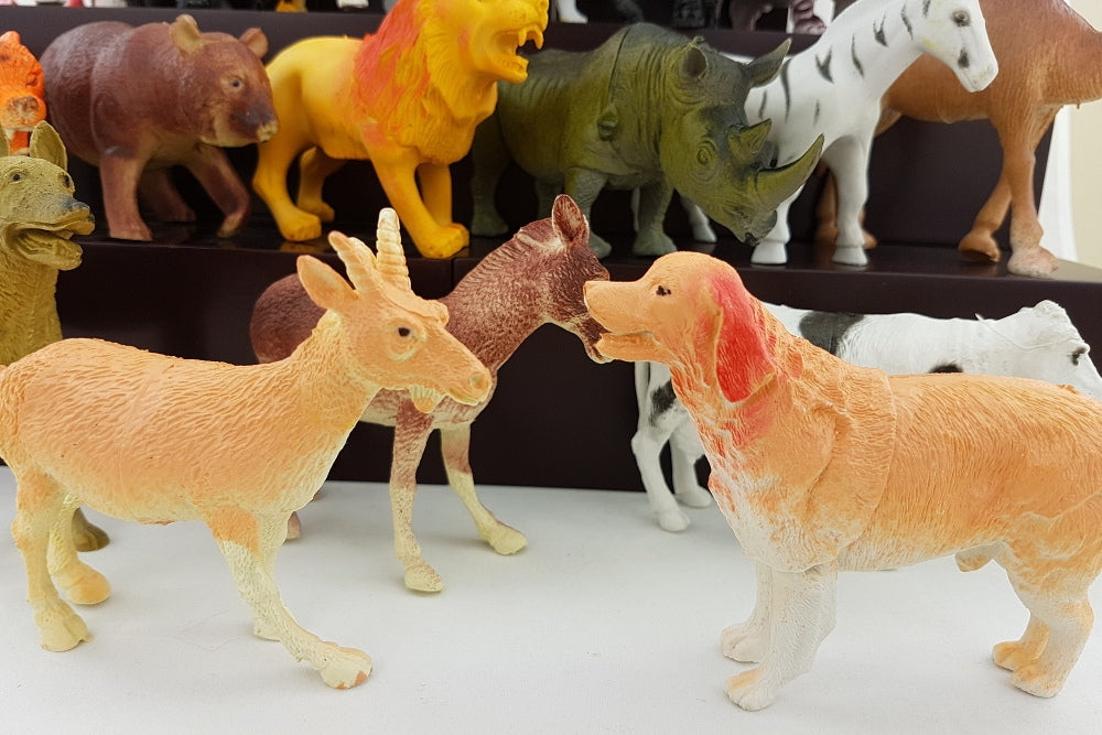 26 Large Plastic Animals