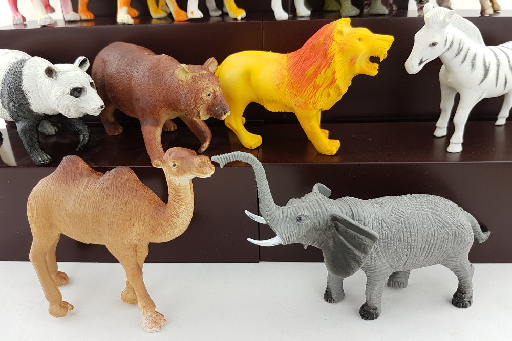 26 Large Plastic Animals