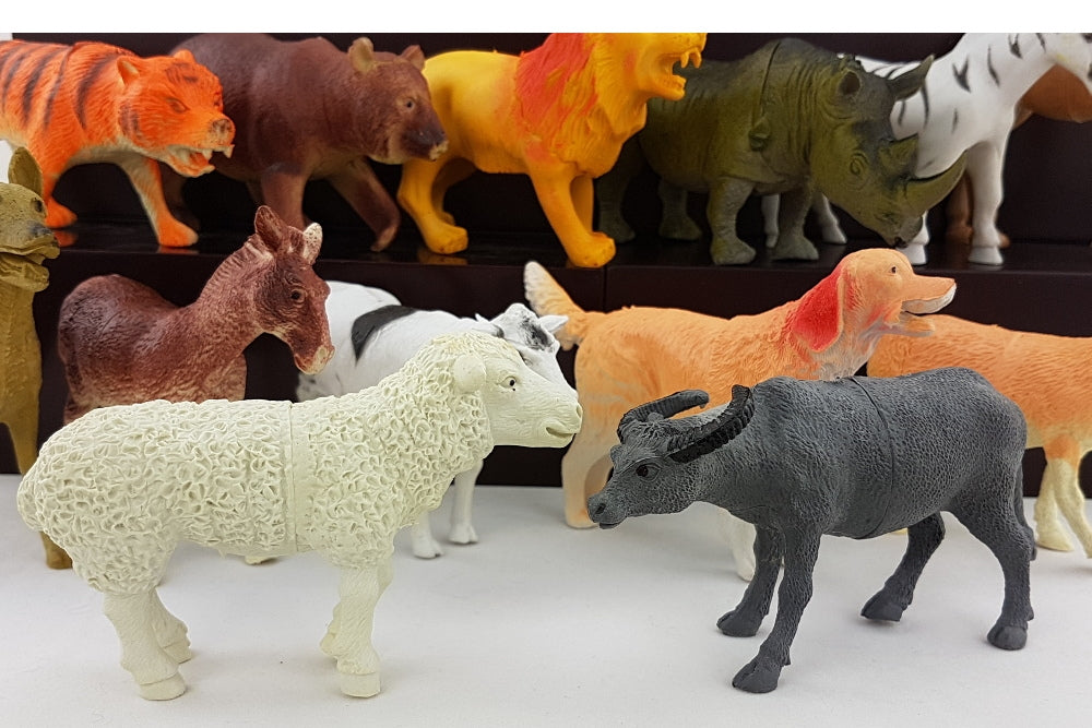 26 Large Plastic Animals