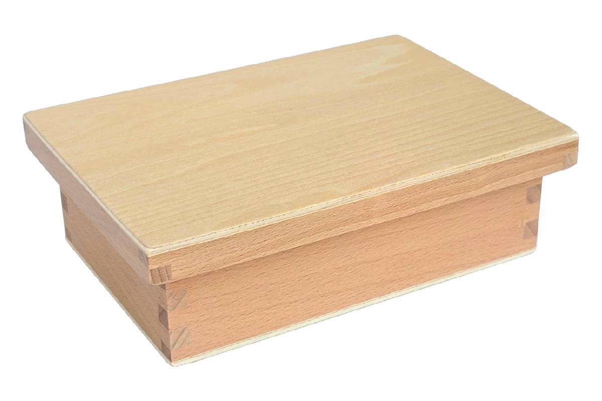 Wooden box with lid for the Thermic Tablets