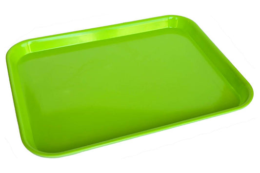 Medium Green Melamine Tray